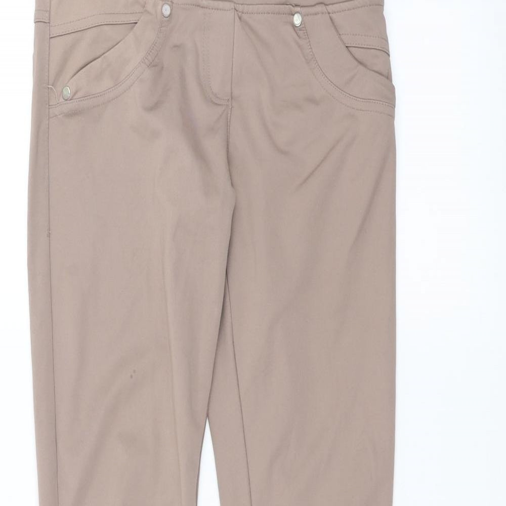 Kocerro Womens Brown   Trousers  Size M L27 in