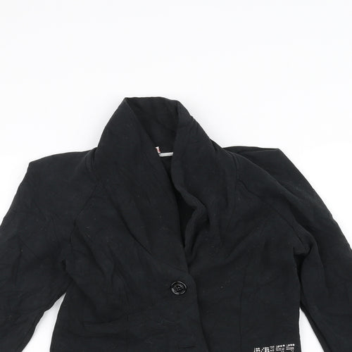 Miss60 Girls Black   Jacket  Size XL