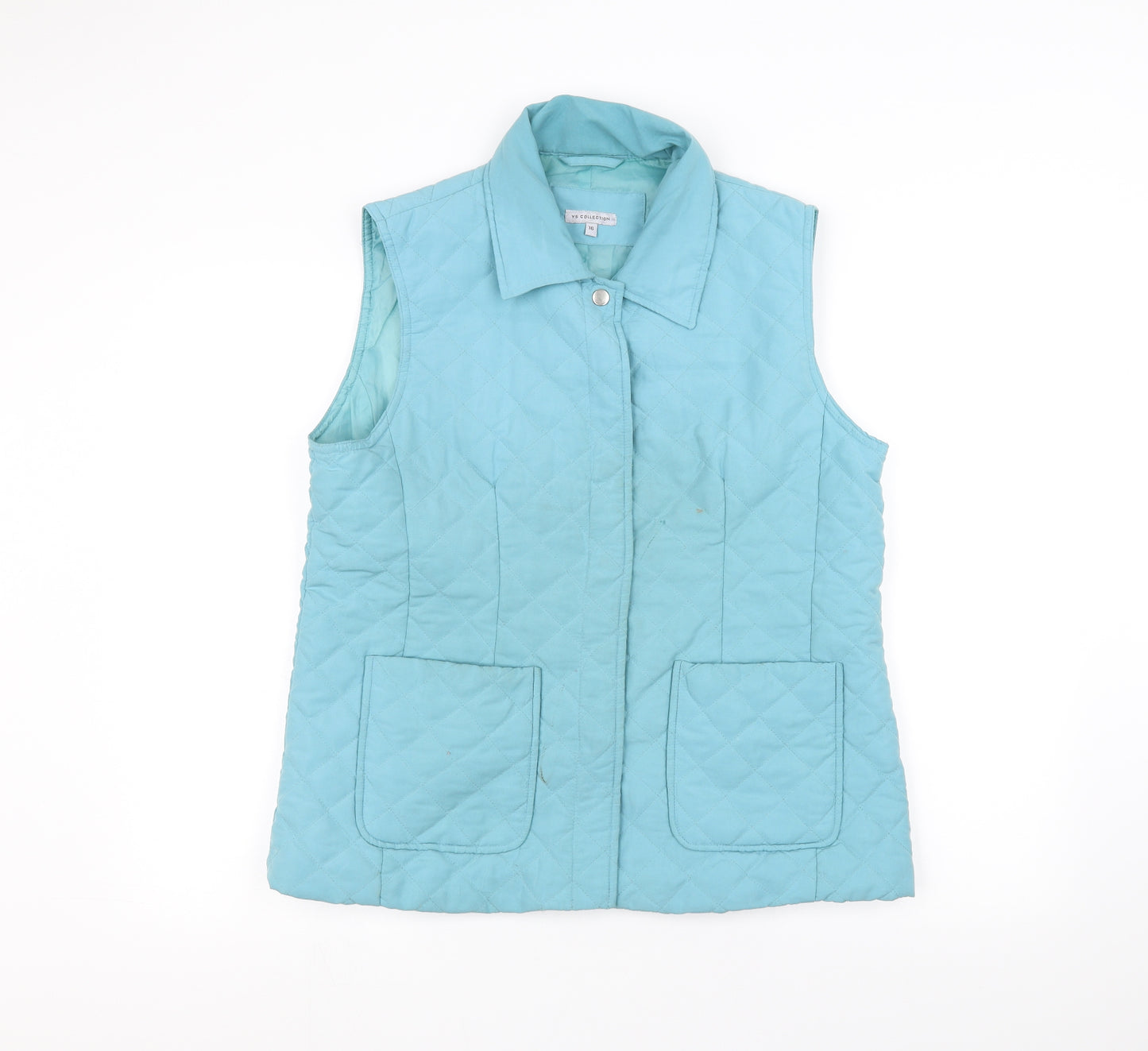 YS Collection Womens Blue   Jacket  Size 16