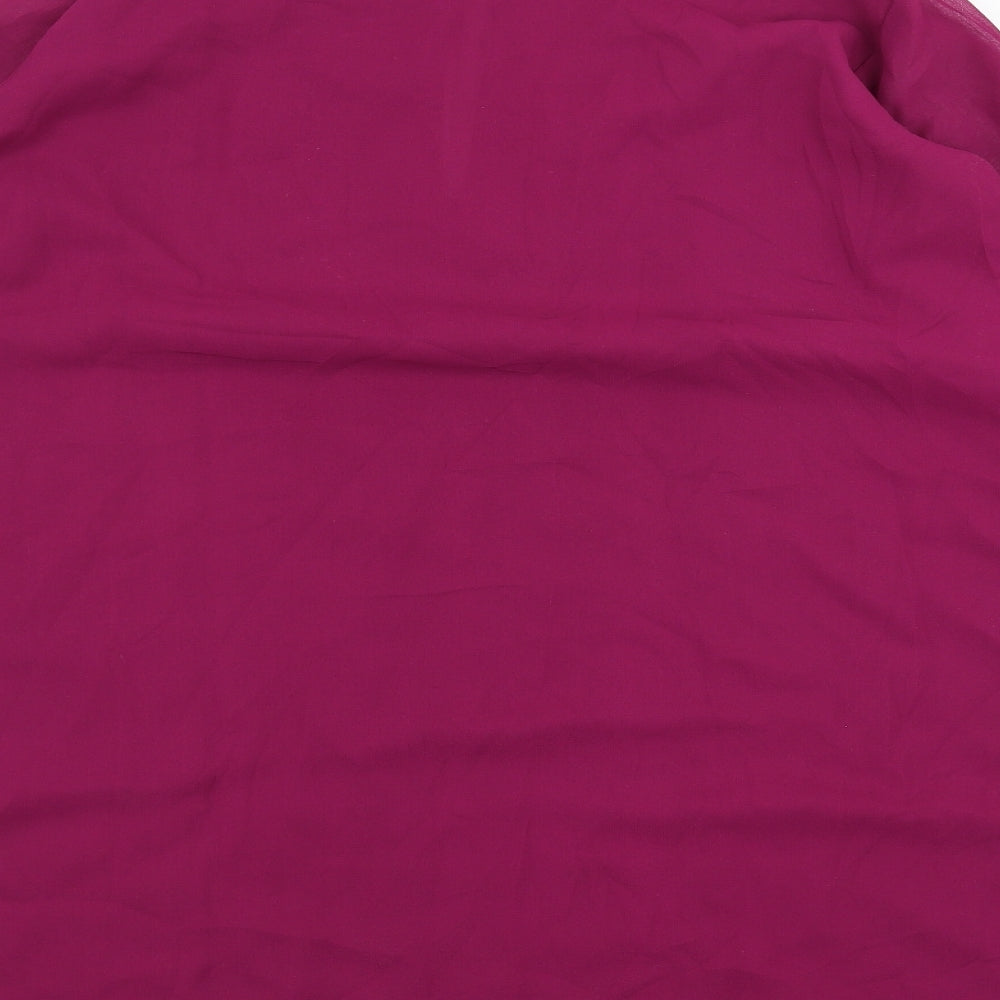 Preworn Womens Pink   Basic T-Shirt Size S