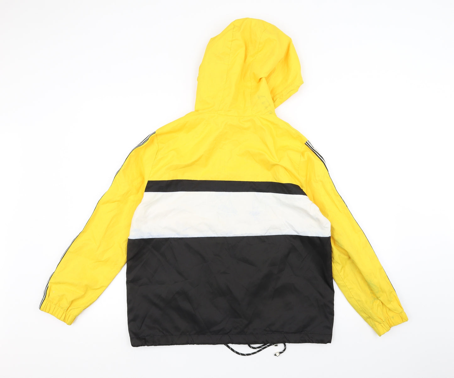New Look Womens Yellow   Windbreaker Coat Size S