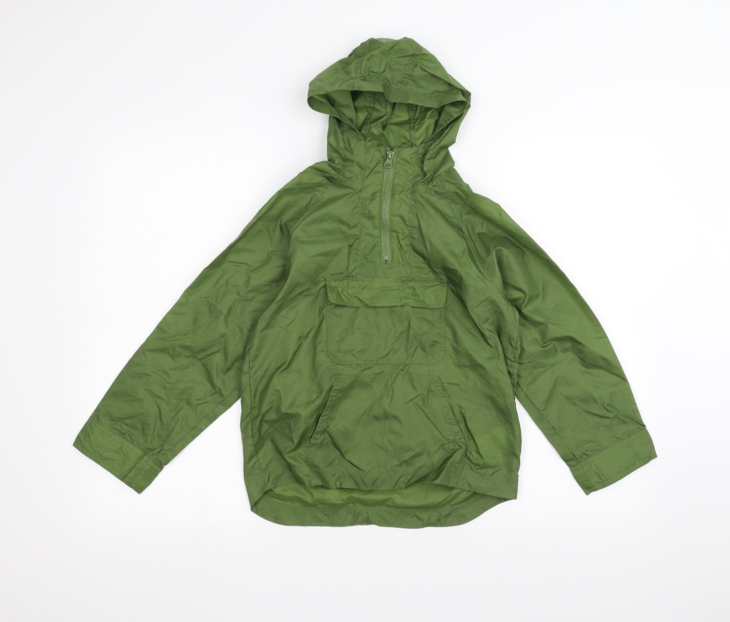 Marks and Spencer Boys Green   Rain Coat Coat Size 7-8 Years
