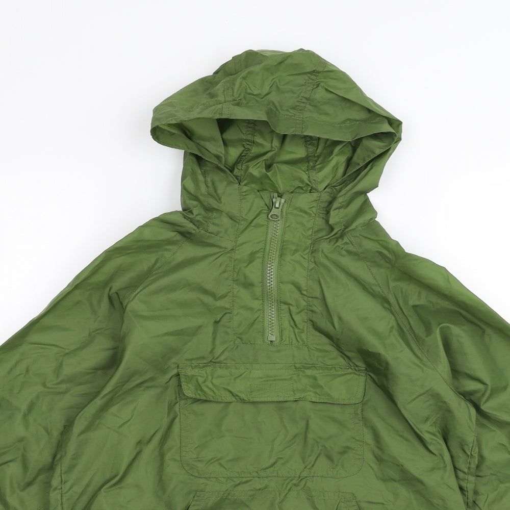 Marks and Spencer Boys Green   Rain Coat Coat Size 7-8 Years