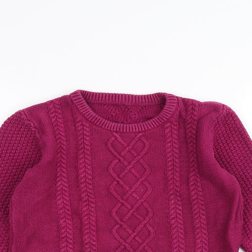 Lily & dan Girls Pink   Pullover Jumper Size 9-10 Years