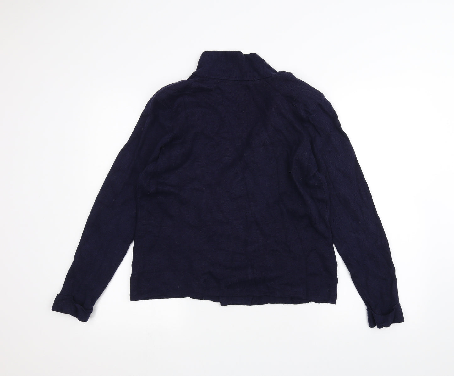 Marks and Spencer Womens Blue   Cardigan Jumper Size 14