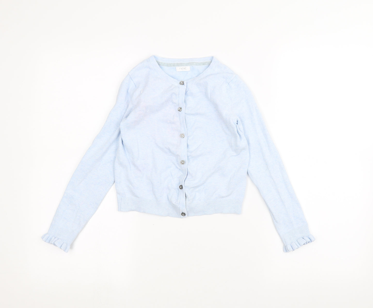 NEXT Girls Blue   Cardigan Jumper Size 8 Years