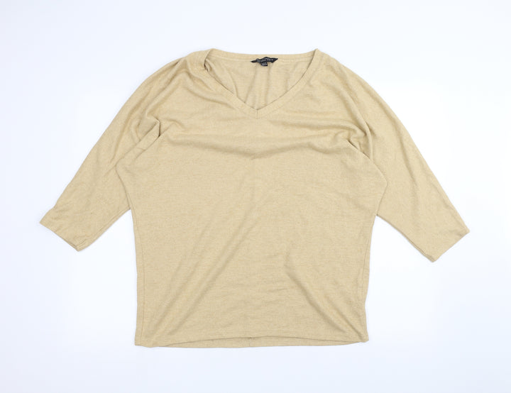 Dorothy Perkins Womens Brown   Pullover Jumper Size 16
