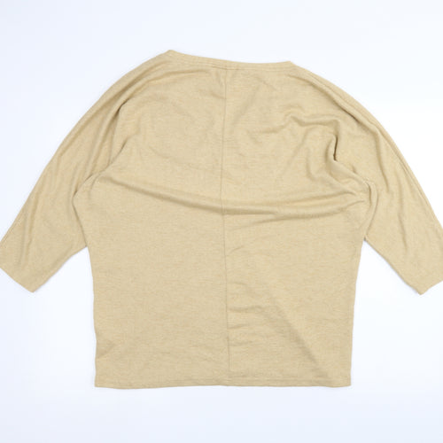 Dorothy Perkins Womens Brown   Pullover Jumper Size 16