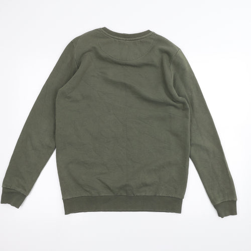 Hype Mens Green   Pullover Jumper Size S