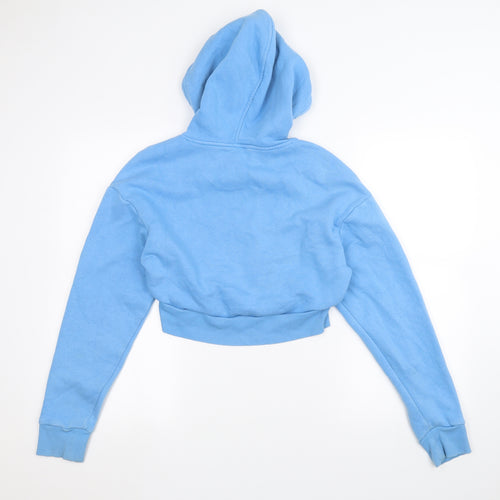 Miss Selfridge Womens Blue   Pullover Hoodie Size 10
