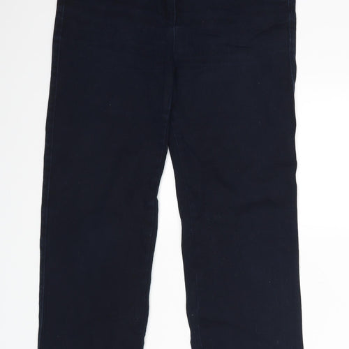 M&Co Womens Blue   Straight Jeans Size 12 L27 in