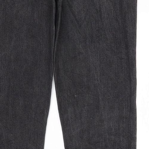 Cherokee Womens Black   Straight Jeans Size 14 L30 in
