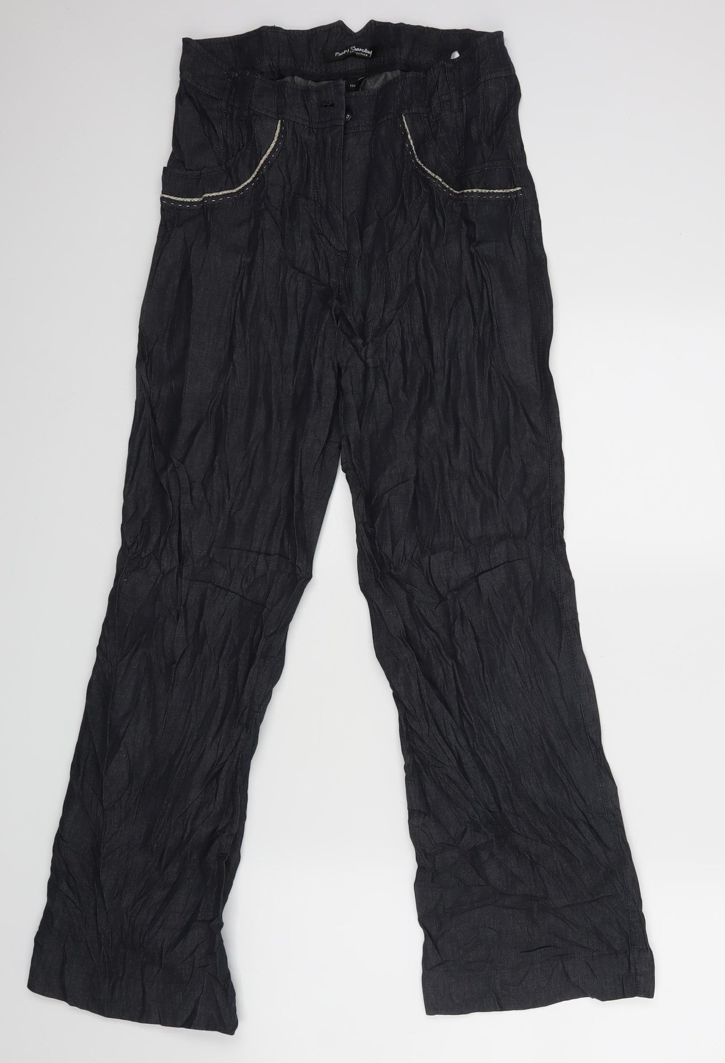 BellyBarclay Womens Blue   Bootcut Jeans Size 10 L28 in