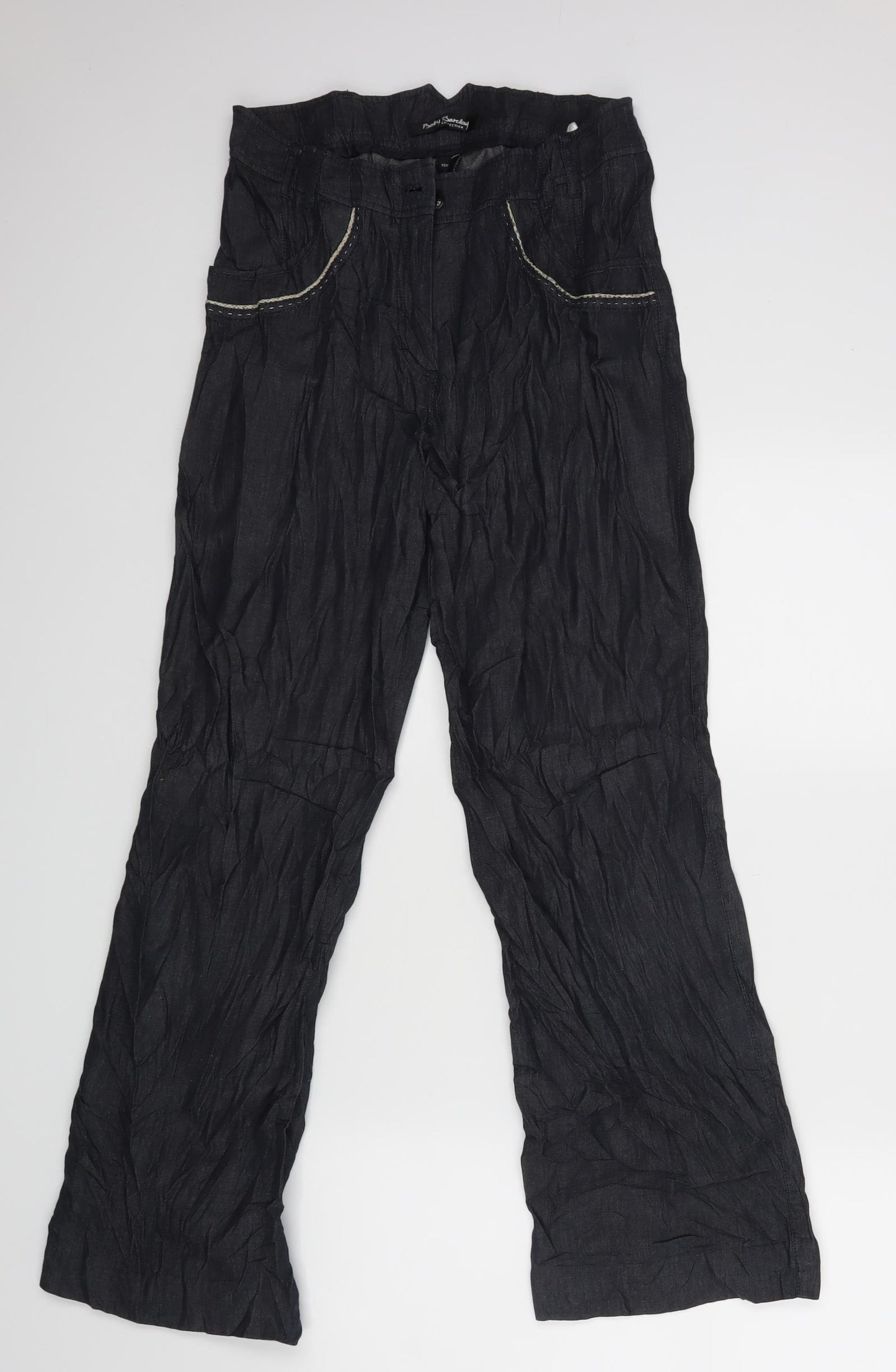 BellyBarclay Womens Blue   Bootcut Jeans Size 10 L28 in
