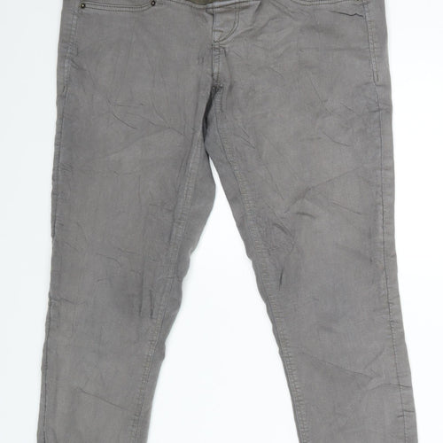 H&M Mama Womens Grey    Trousers Size 38 L27 in