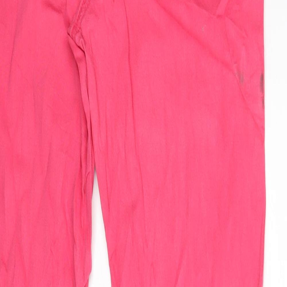 Manguun Teens Girls Pink   Straight Jeans Size 13 Years