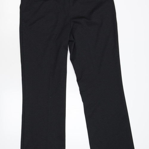 NEXT Womens Black   Trousers  Size 16 L32 in