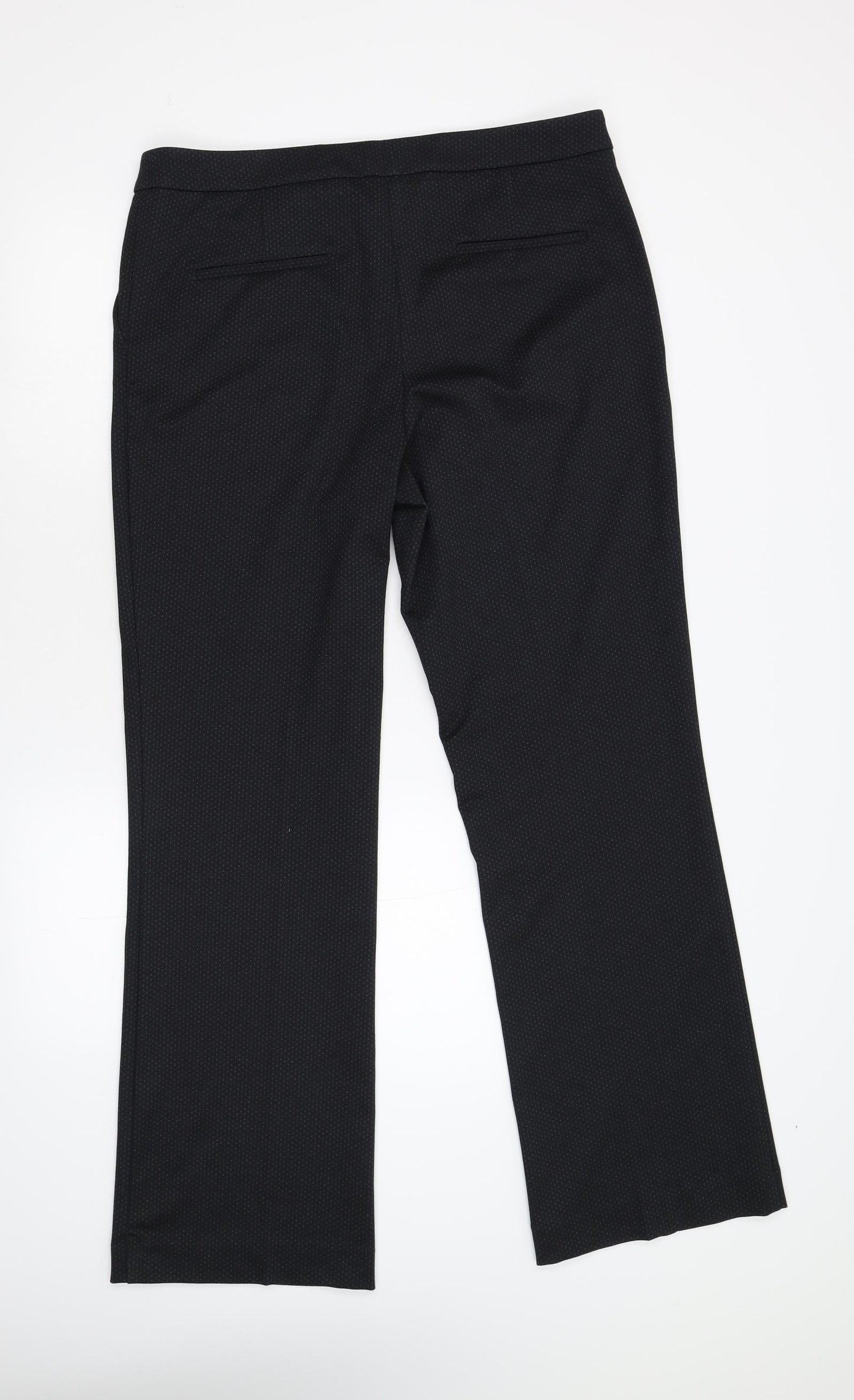 NEXT Womens Black   Trousers  Size 16 L32 in