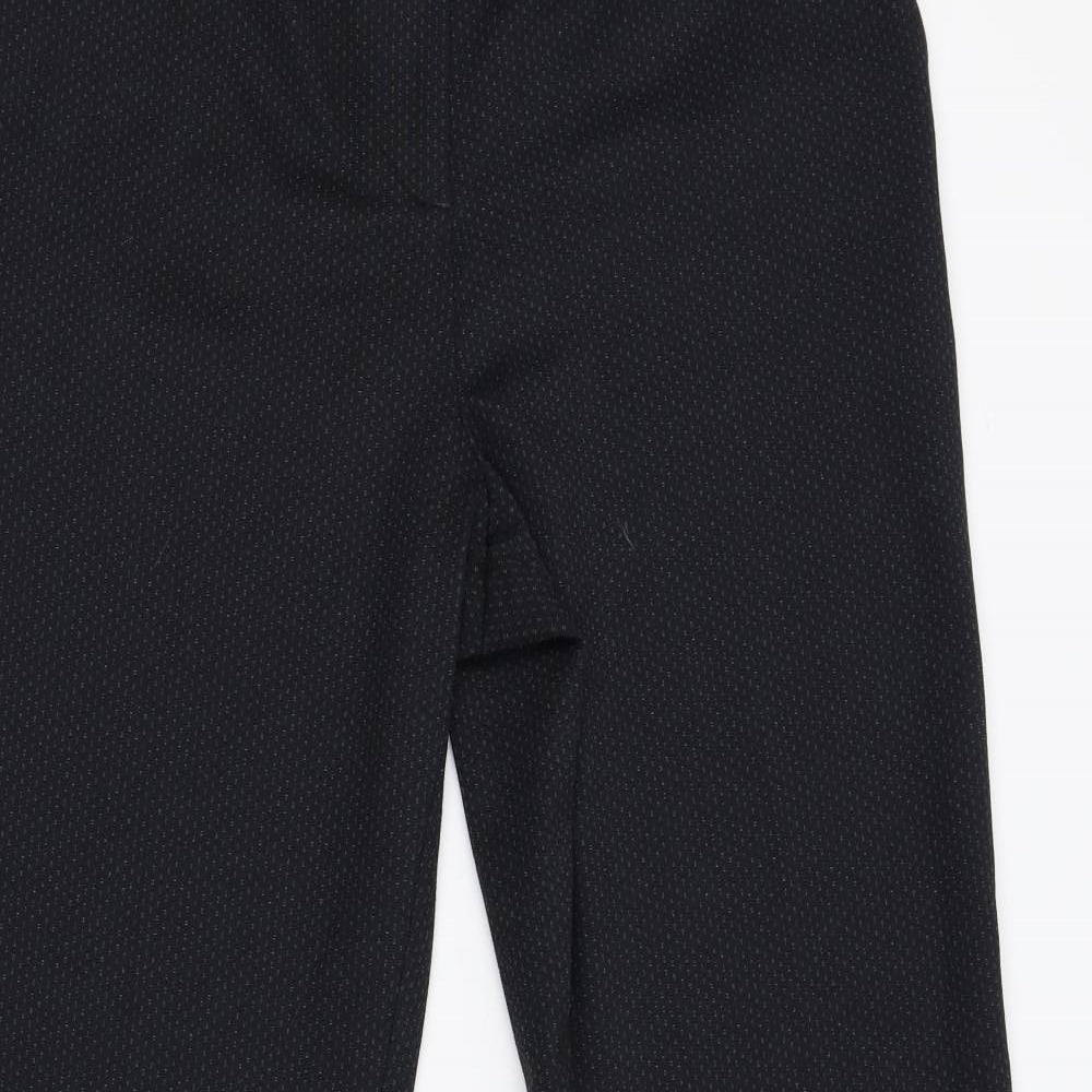 NEXT Womens Black   Trousers  Size 16 L32 in