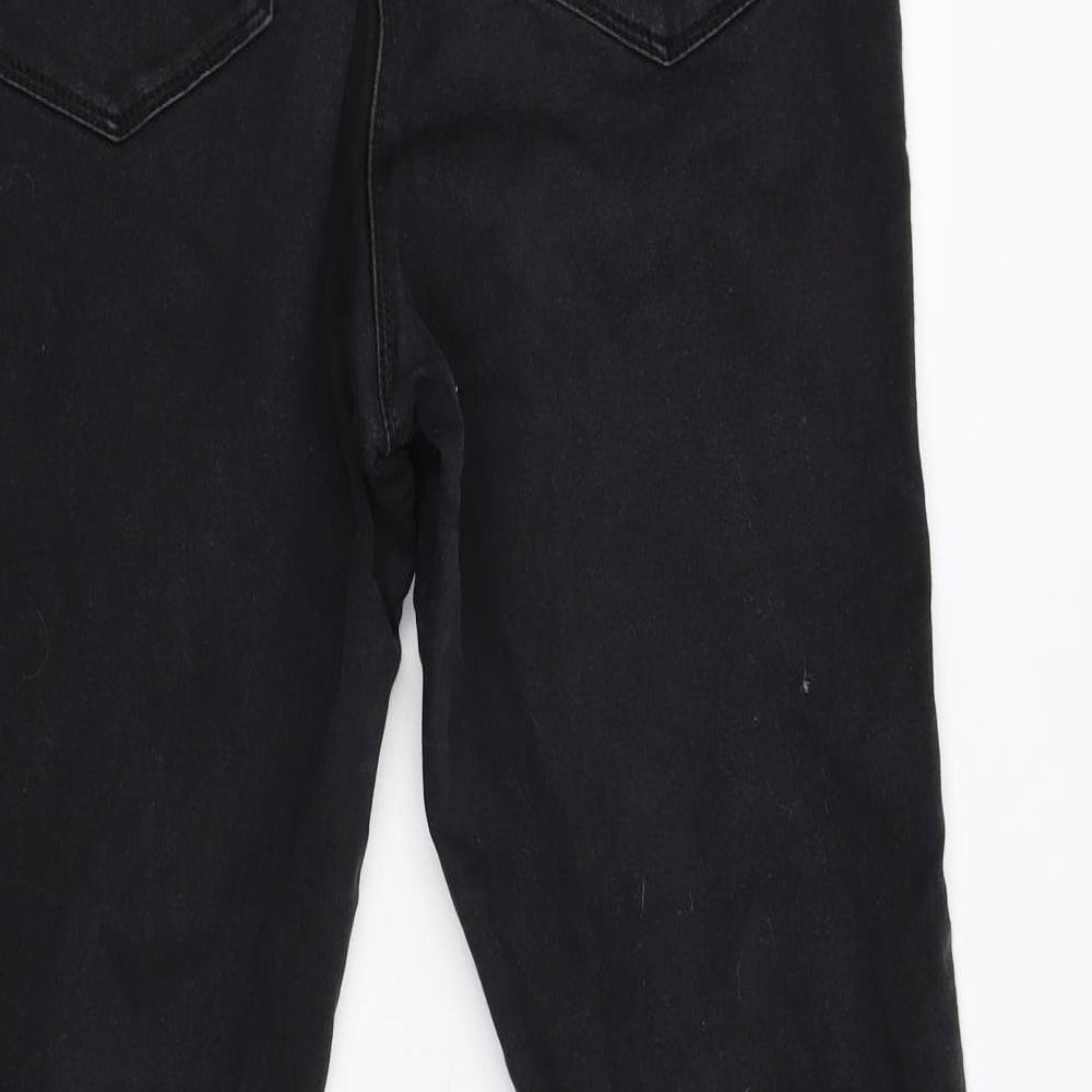 Matalan Womens Black  Denim Skinny Jeans Size 14 L27 in