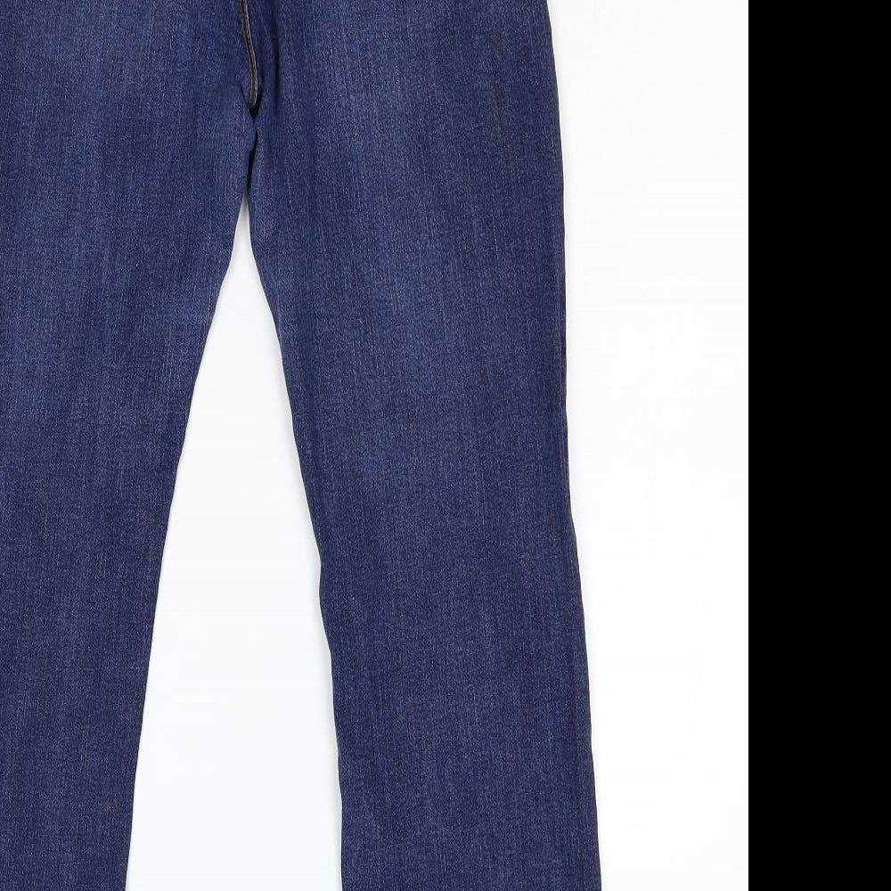 Dunnes Stores Womens Blue  Denim Straight Jeans Size 14 L28 in