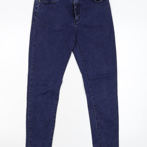 Ana & Lucy Womens Blue  Denim Skinny Jeans Size 40 L27 in