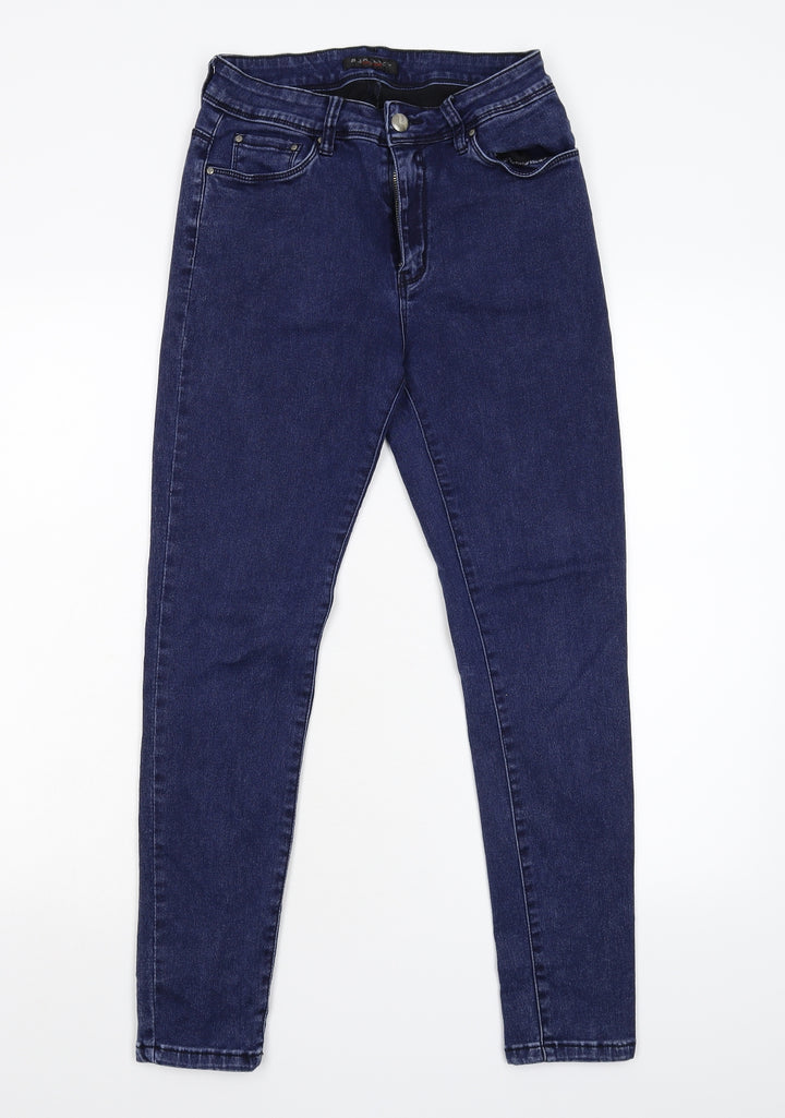 Ana & Lucy Womens Blue  Denim Skinny Jeans Size 40 L27 in