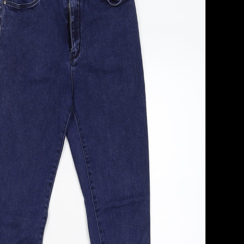 Ana & Lucy Womens Blue  Denim Skinny Jeans Size 40 L27 in