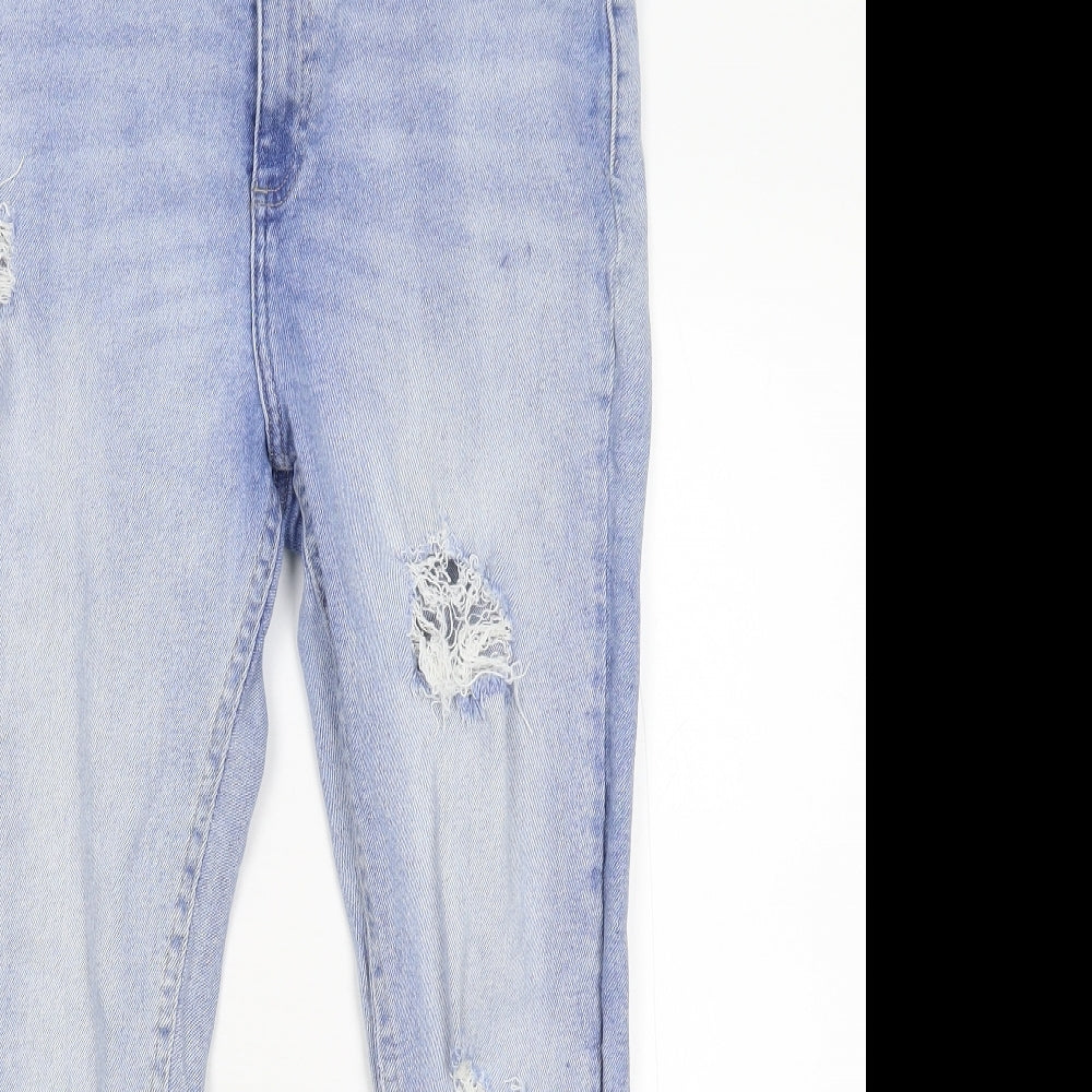 Hallie Womens Blue  Denim Tapered Jeans Size 16 L25 in