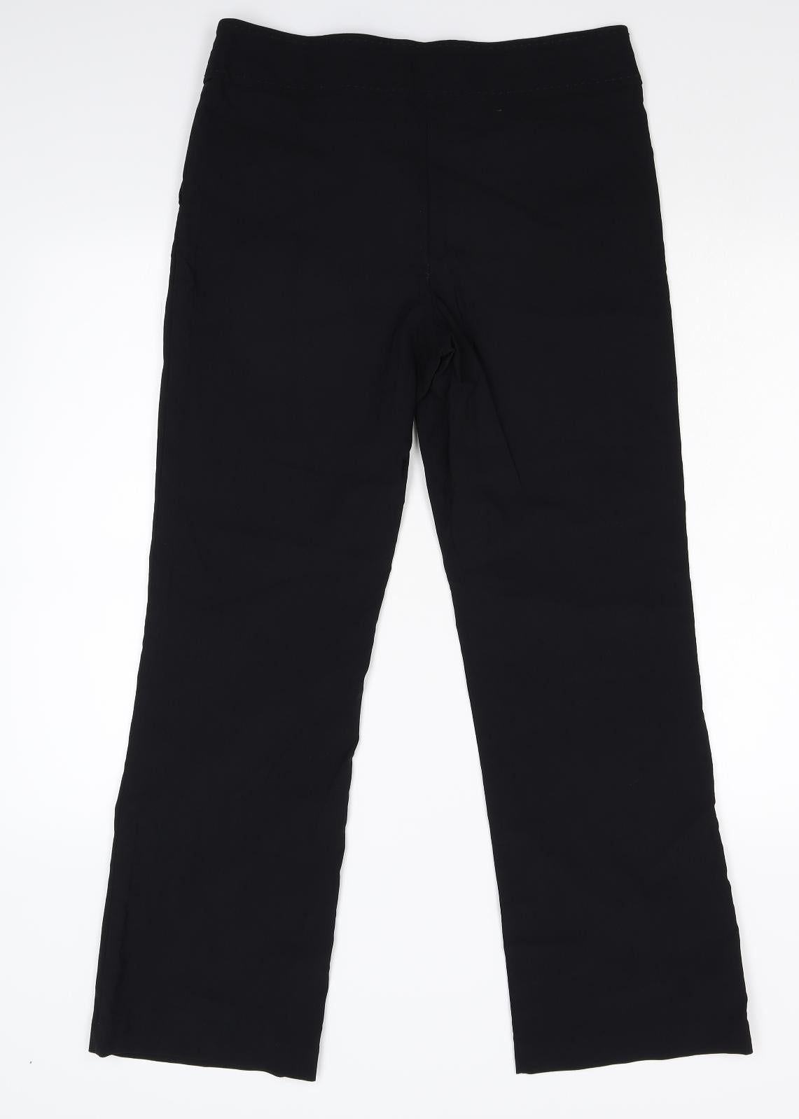 Matalan Womens Black   Trousers  Size 14 L28 in