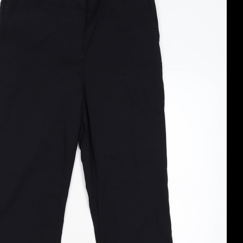 Matalan Womens Black   Trousers  Size 14 L28 in