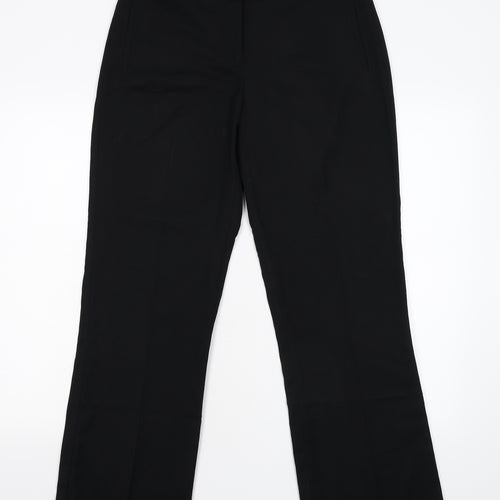NEXT Womens Black   Trousers  Size 10 L29 in