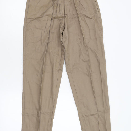Preworn Womens Brown   Chino Trousers Size 10 L31 in