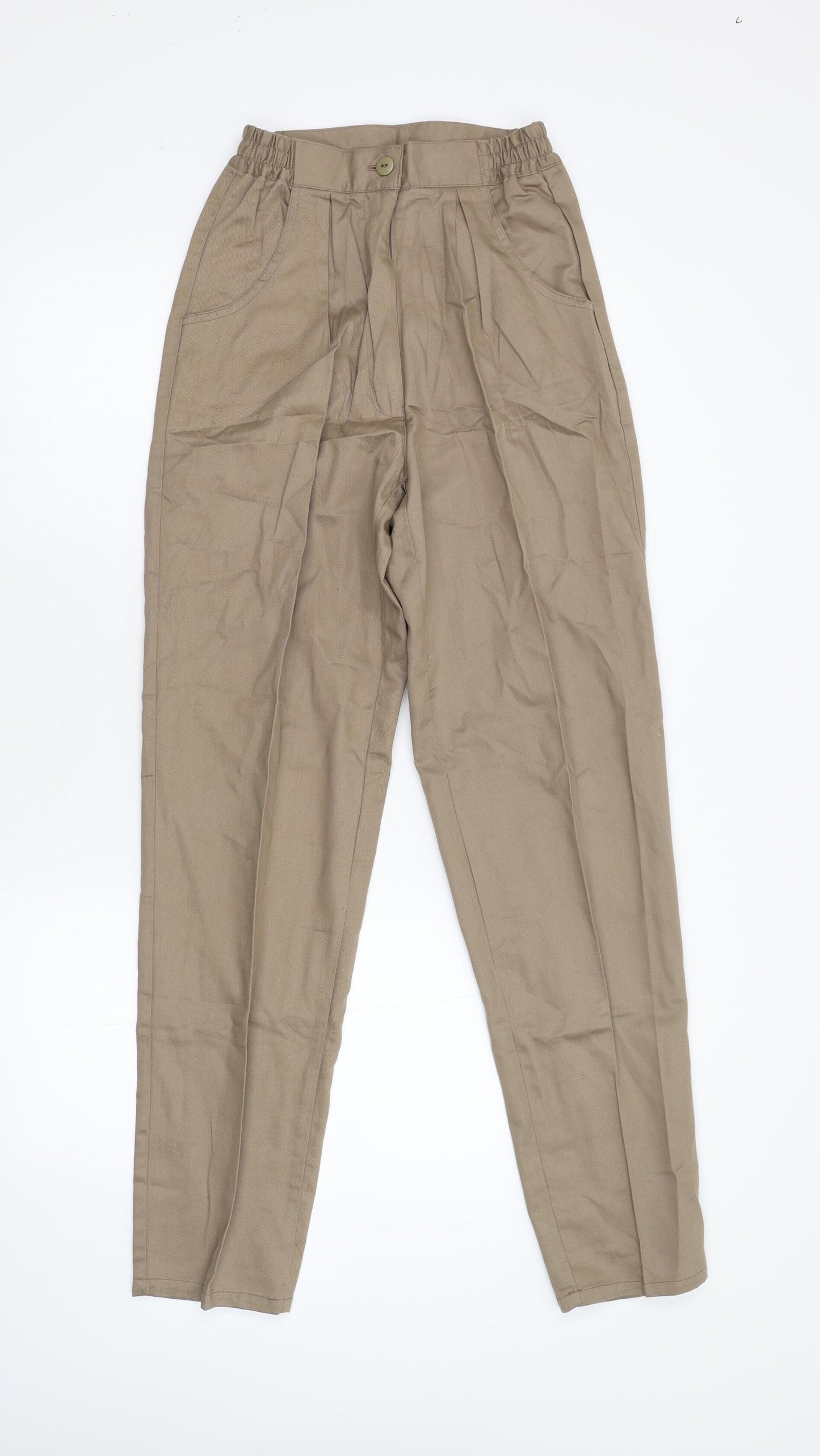 Preworn Womens Brown   Chino Trousers Size 10 L31 in