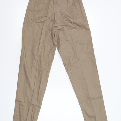 Preworn Womens Brown   Chino Trousers Size 10 L31 in