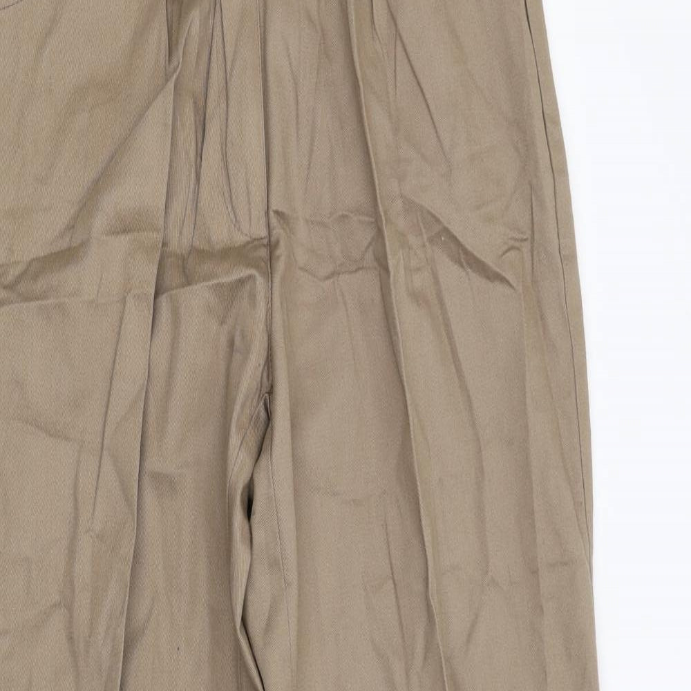 Preworn Womens Brown   Chino Trousers Size 10 L31 in