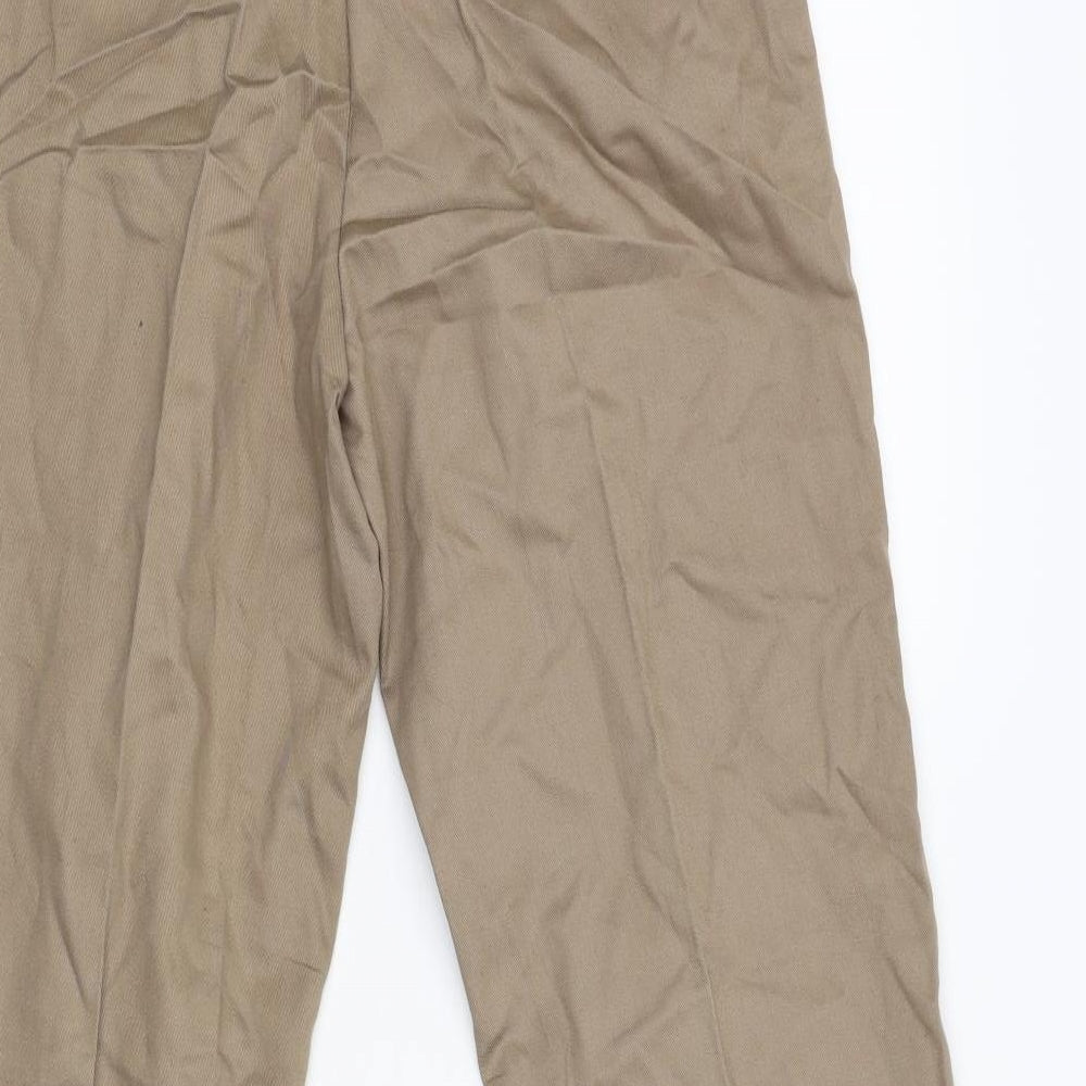Preworn Womens Brown   Chino Trousers Size 10 L31 in