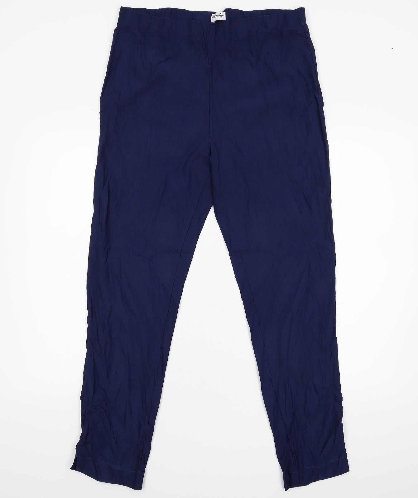 Emeliax Womens Blue   Trousers  Size 16 L29 in