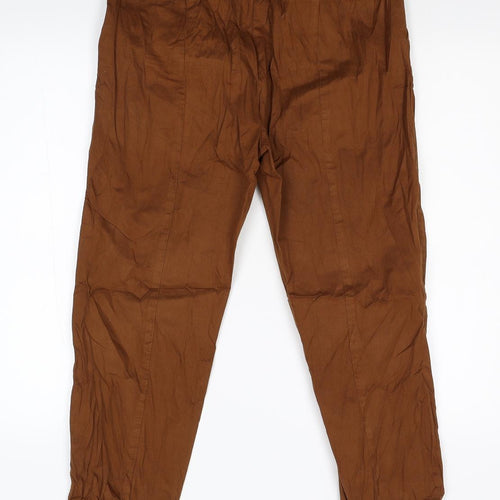 Sea Salt Cornwall Womens Brown   Trousers  Size 10 L26 in