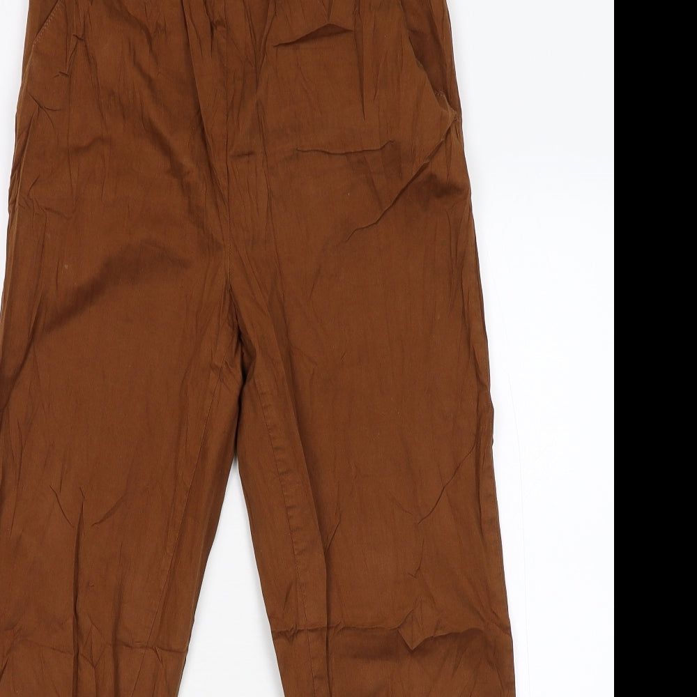 Sea Salt Cornwall Womens Brown   Trousers  Size 10 L26 in