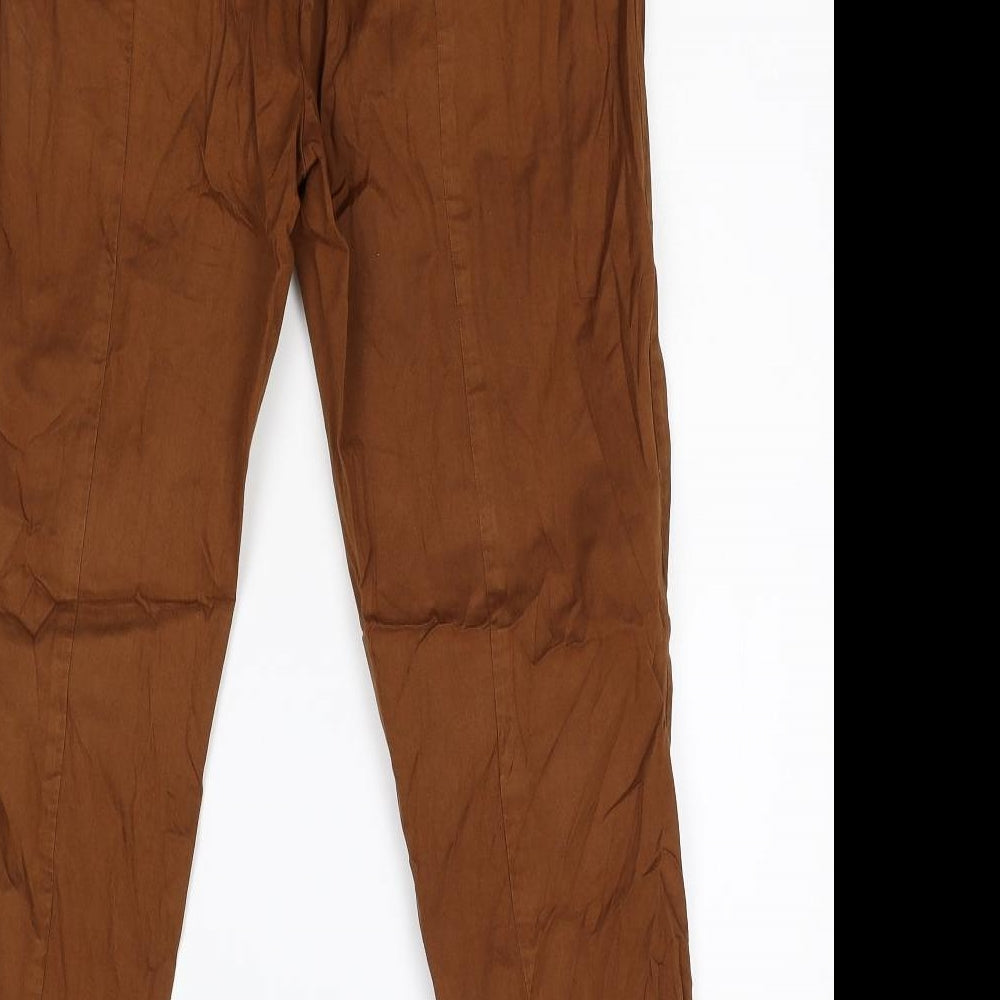 Sea Salt Cornwall Womens Brown   Trousers  Size 10 L26 in