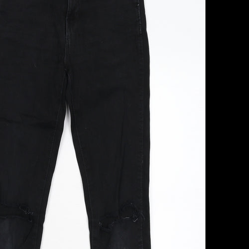 Zara Basic Womens Beige  Denim Skinny Jeans Size 36 L29 in