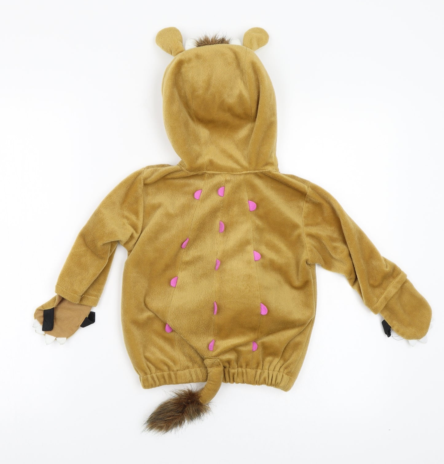 gruffalo Boys Brown   Pullover Hoodie Size 2-3 Years  - animal ears