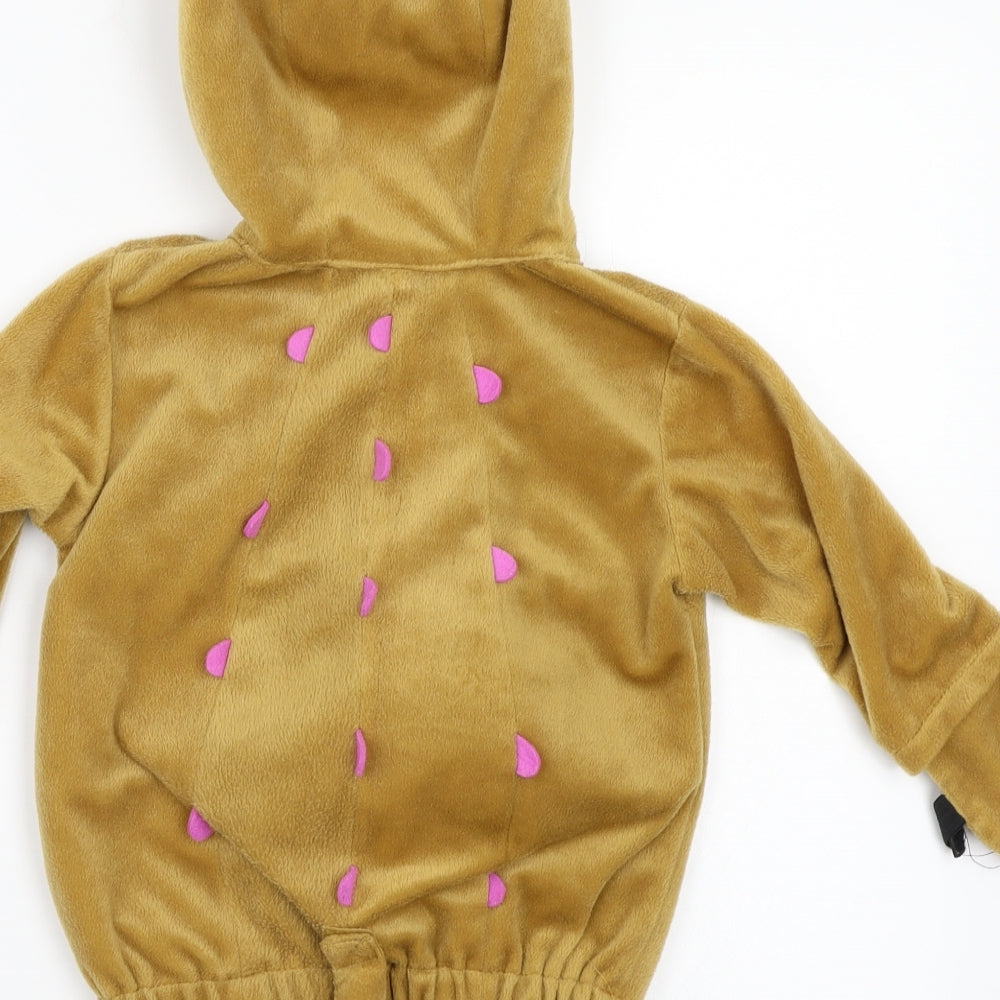 gruffalo Boys Brown   Pullover Hoodie Size 2-3 Years  - animal ears