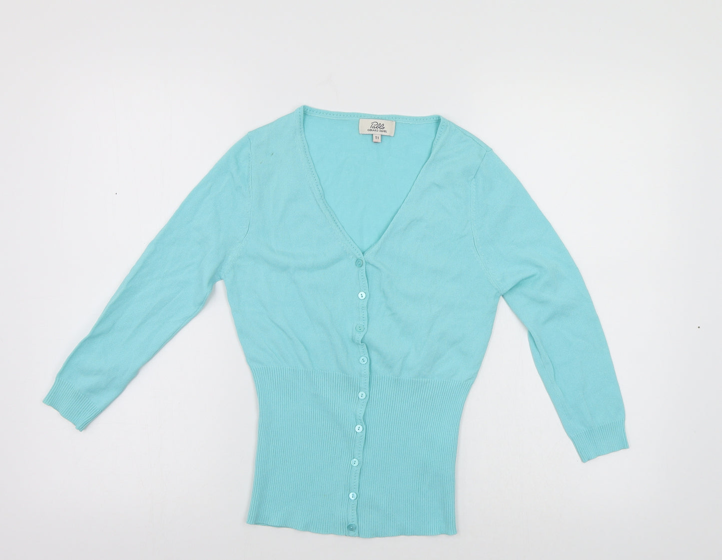 Pablo Gerard Womens Blue  Knit Cardigan Jumper Size S