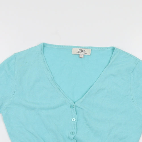 Pablo Gerard Womens Blue  Knit Cardigan Jumper Size S
