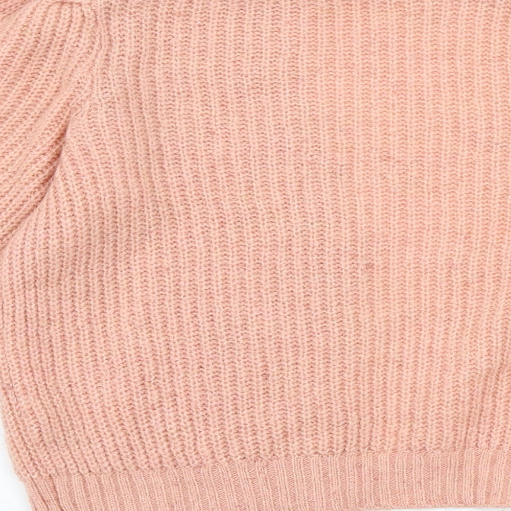 TU Womens Pink  Knit Cardigan Jumper Size 10