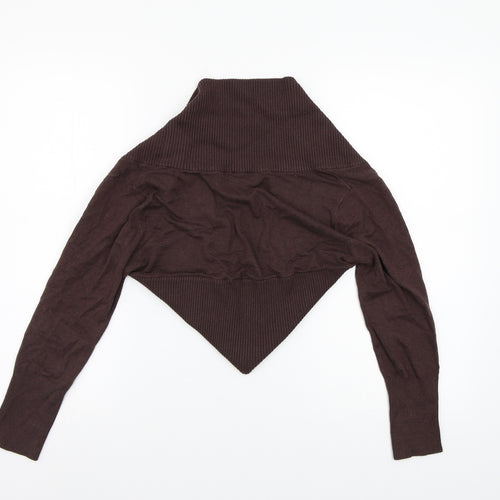 Innocence Womens Brown   Shrug Jumper Size 12