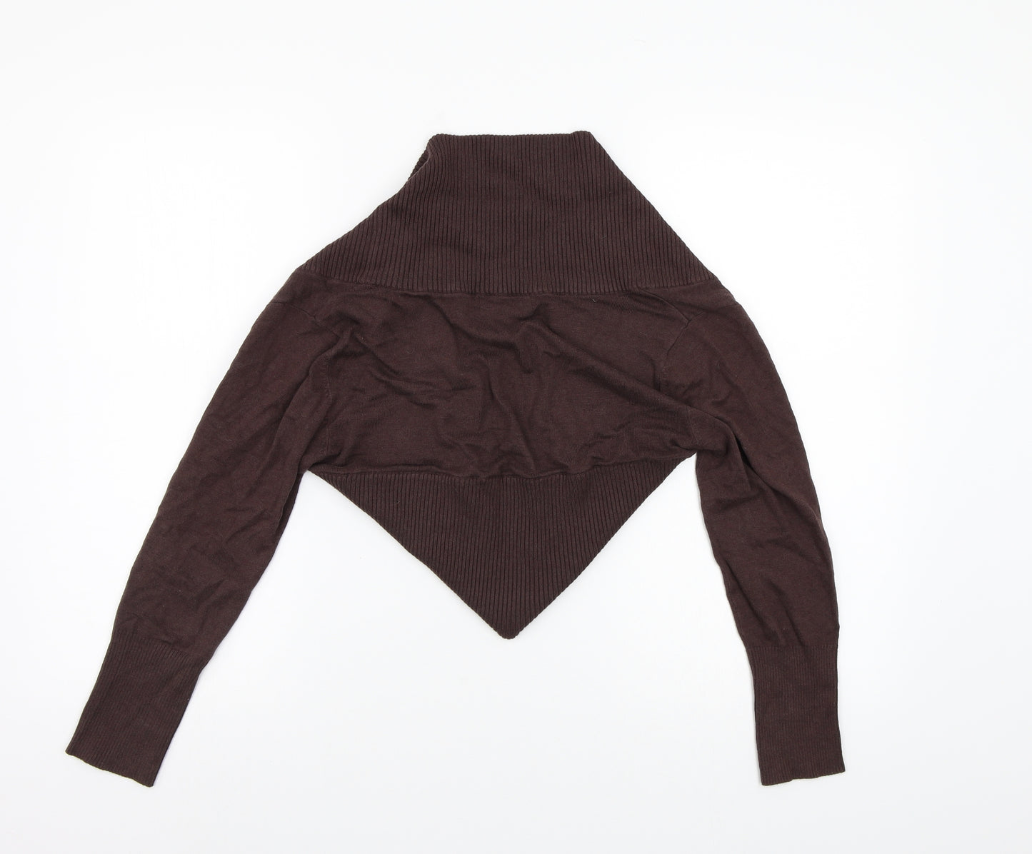 Innocence Womens Brown   Shrug Jumper Size 12