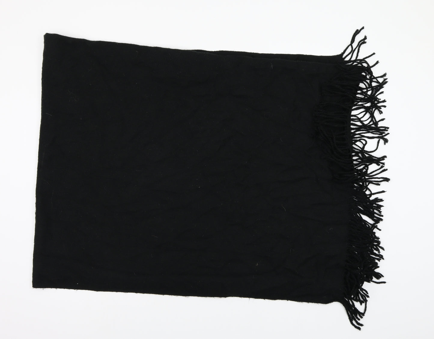 Preworn Womens Black  Knit  Shawl/Wrap